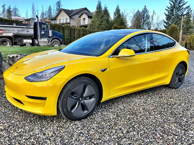 Protect Your Tesla'S Paint With A Vinyl Wrap Meridian &Amp; Boise, Id | Tesla Model 3 Wrap 1
